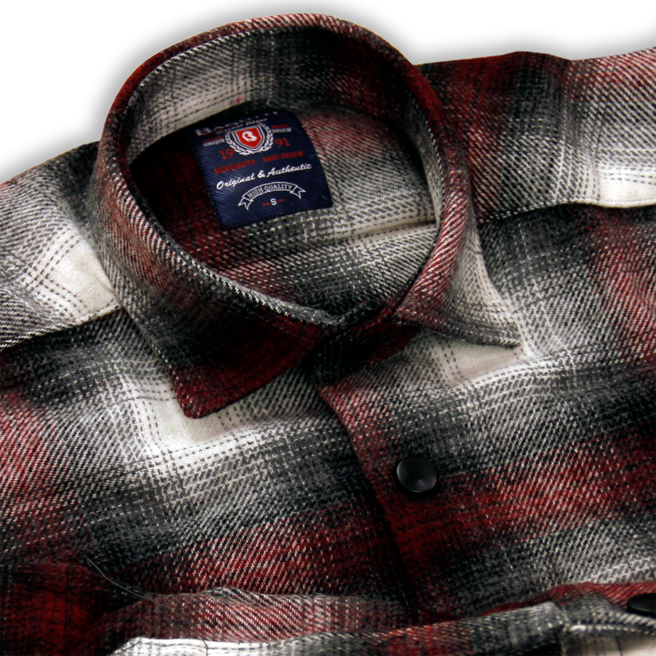 Red & Black Check Shirt