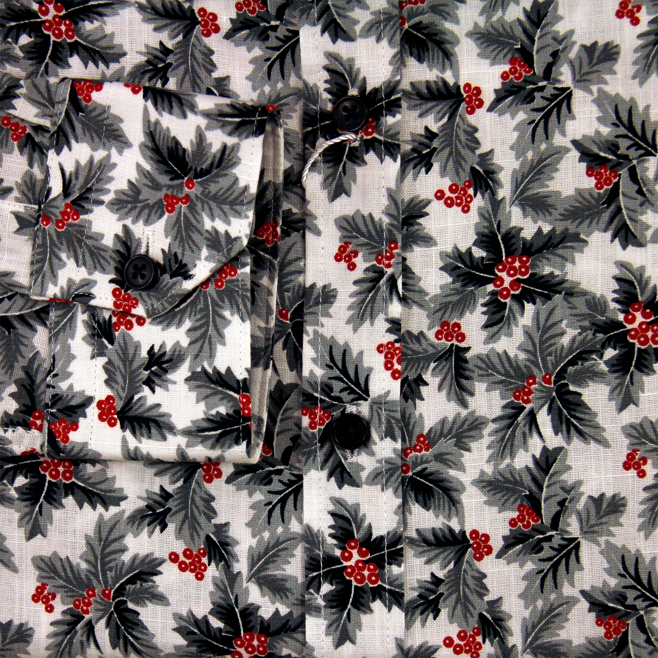 Floral Black Casual Shirt