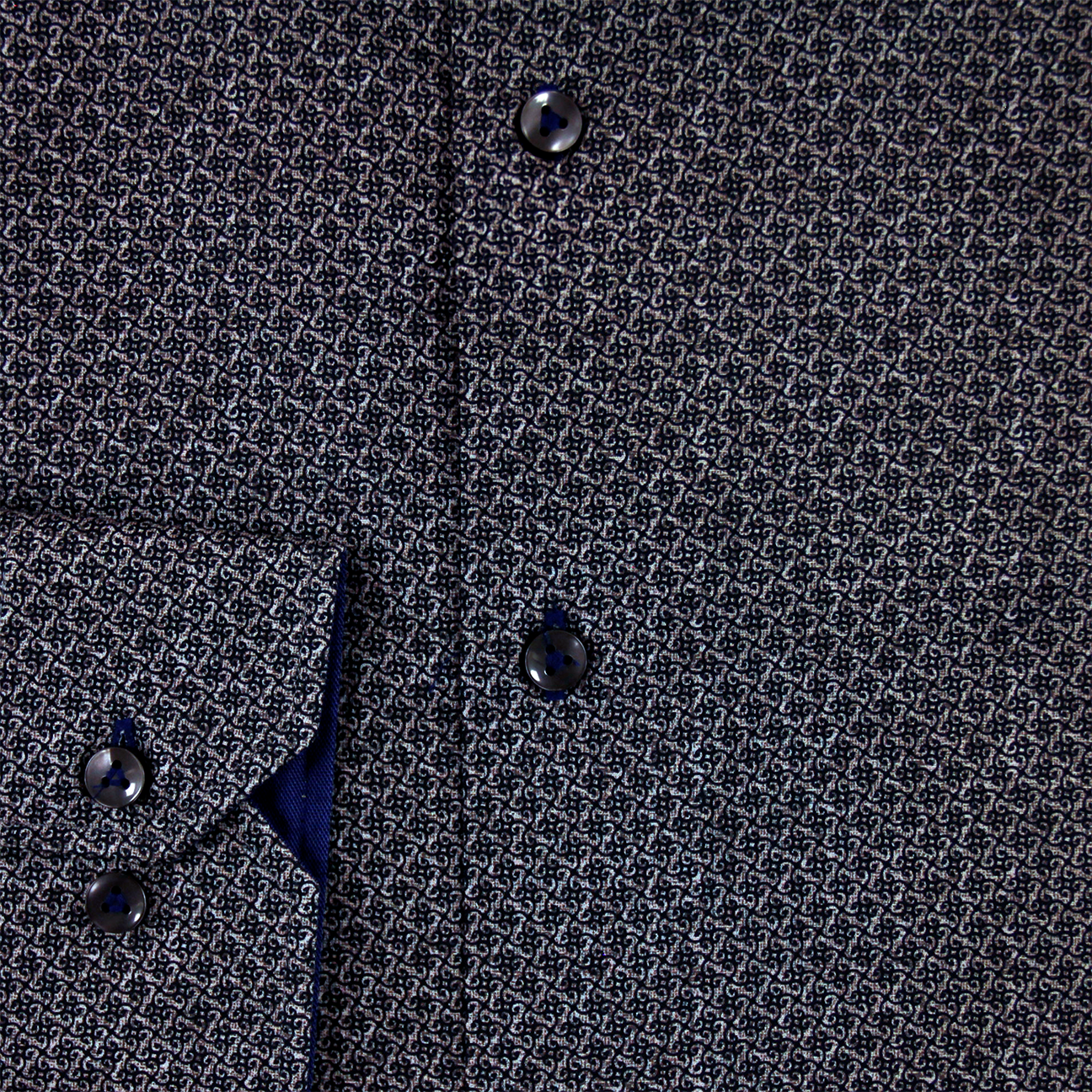 Purple Blue Formal Shirt