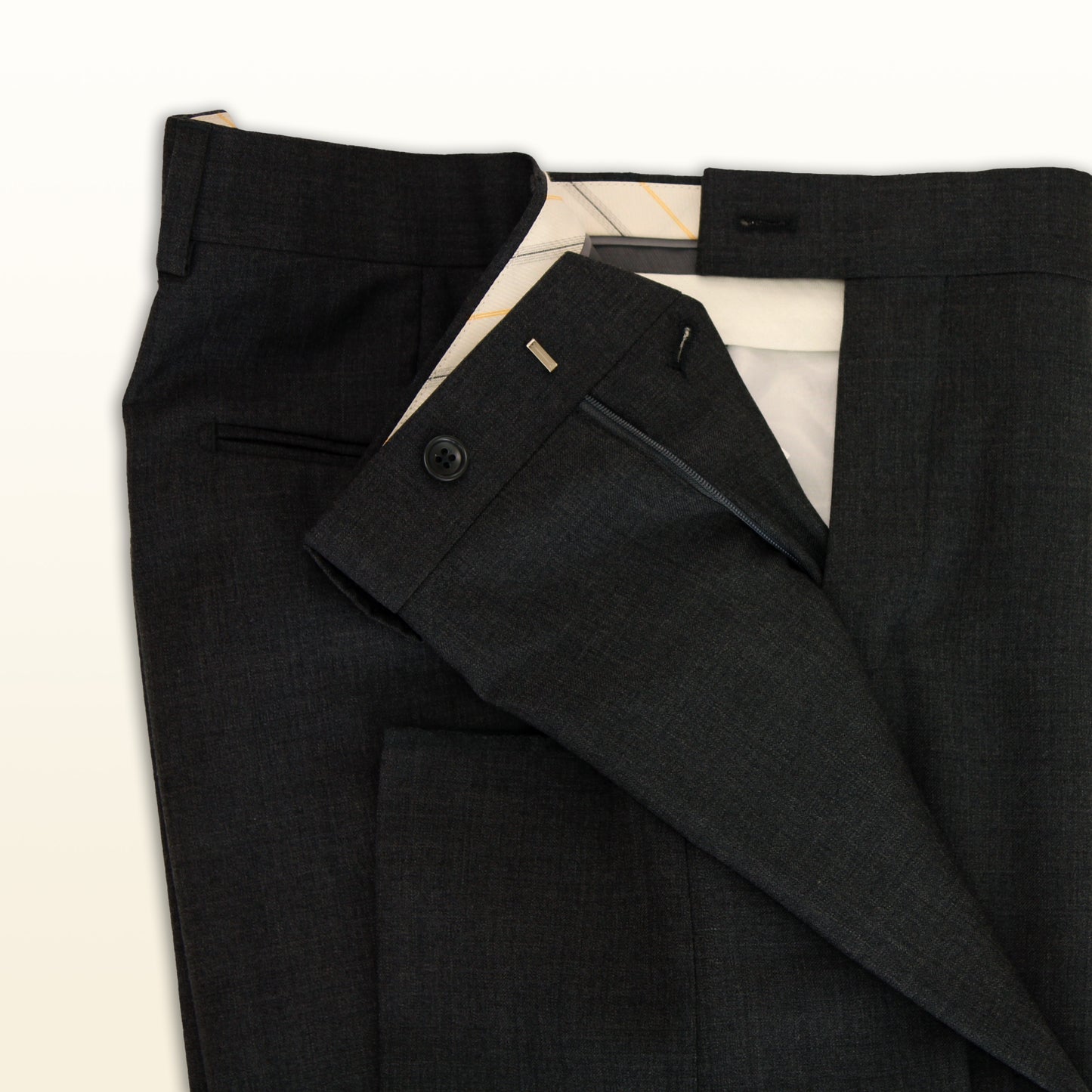 Bertolini Charcoal Grey - Slim Fit