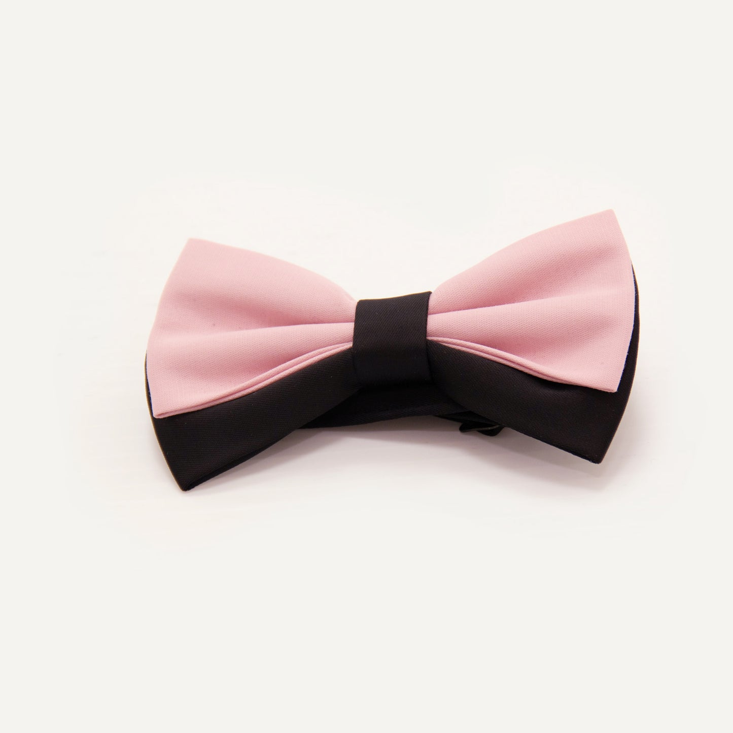 Black n Pink Bow Tie - Solid