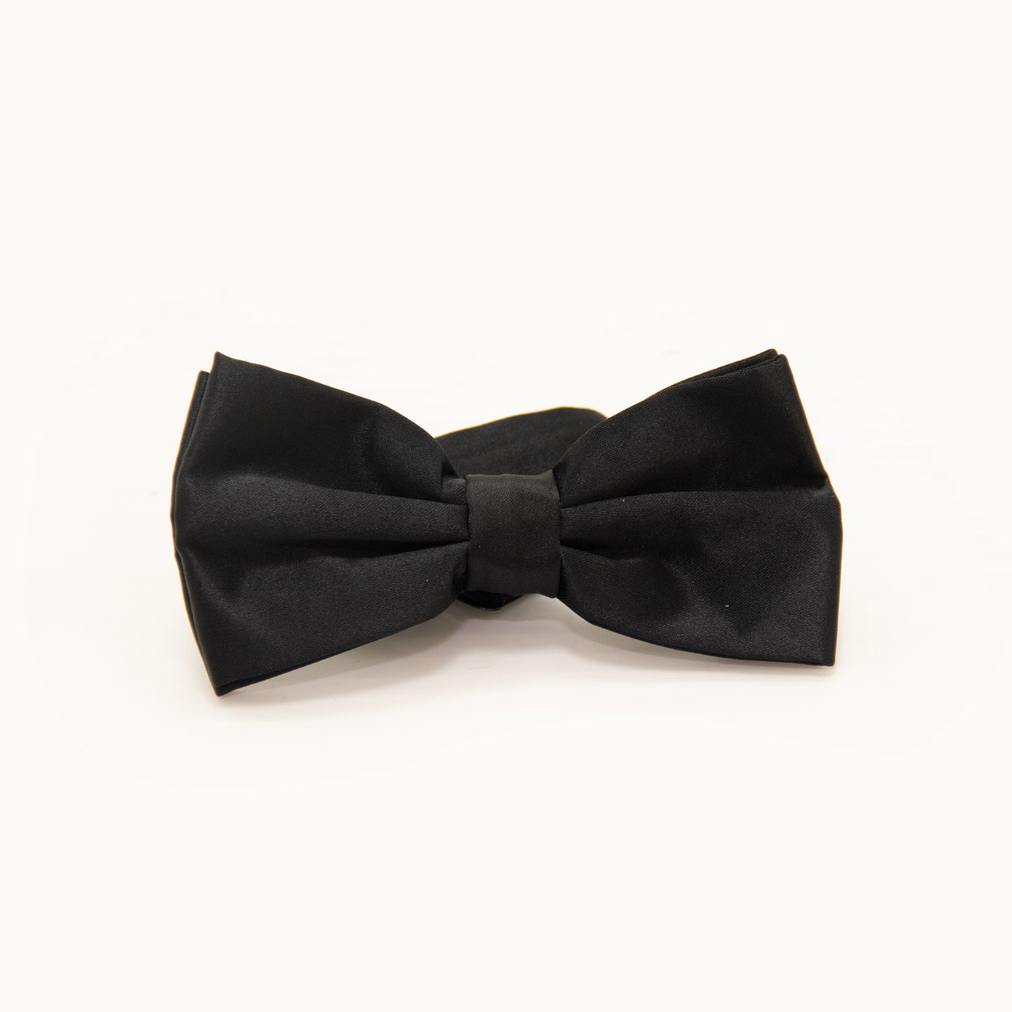 Black Bow Tie - Solid
