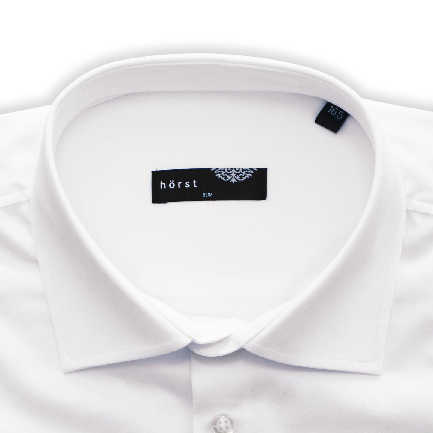 Solid White Shirt (slim Fit)