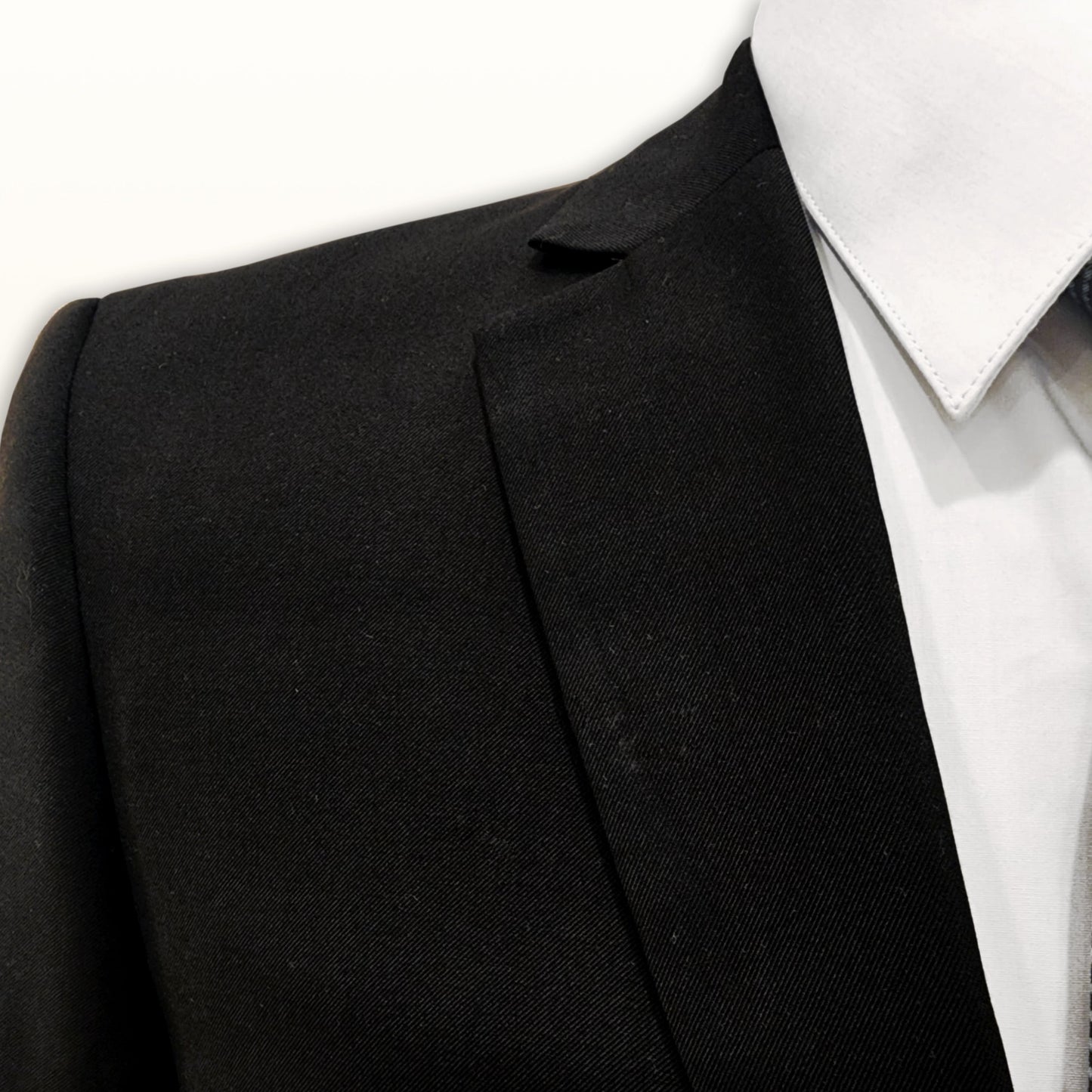 Carlo Lusso Black - Straight Slim