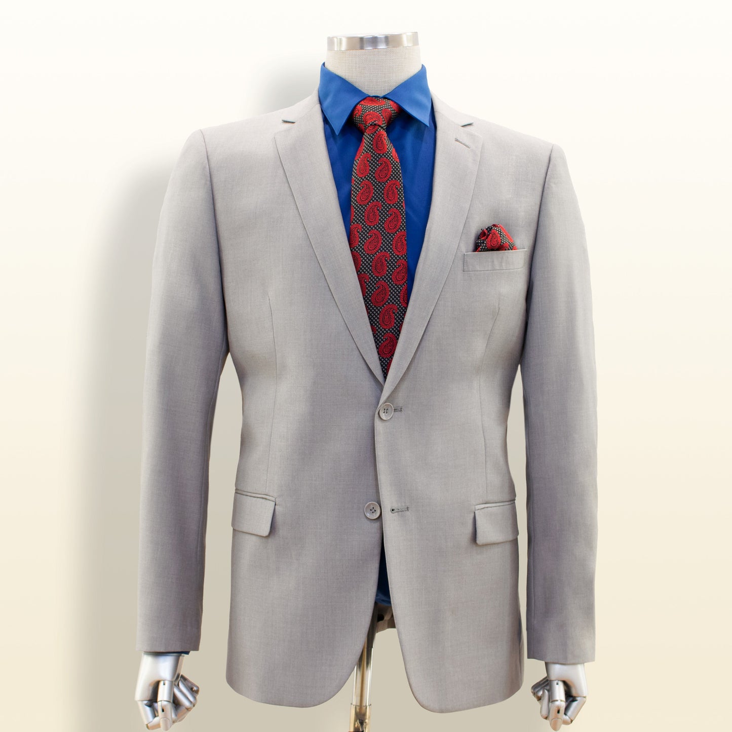 Carlo Lusso Light Grey - B&T Classic Fit