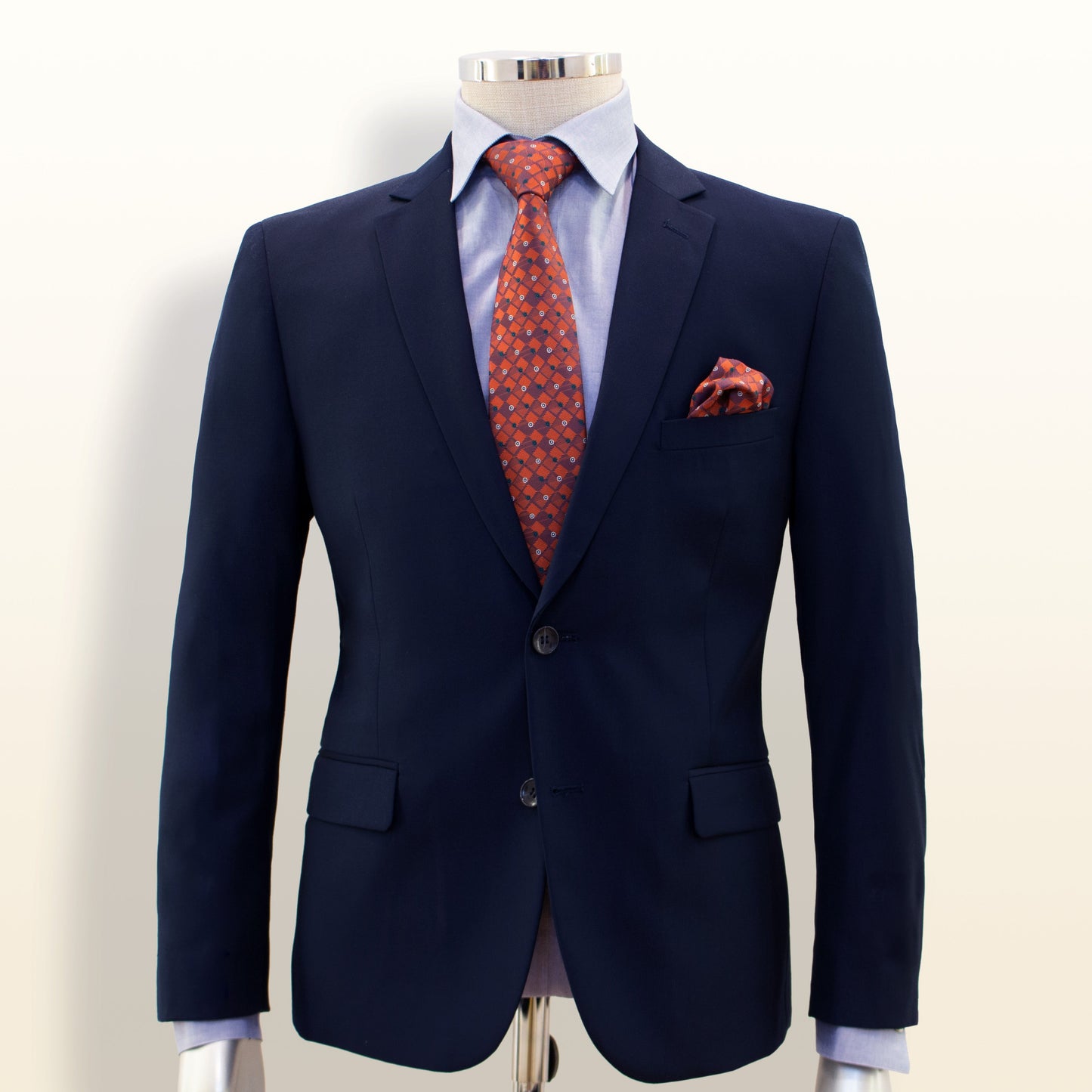 Carlo Lusso Navy - B&T Classic Fit