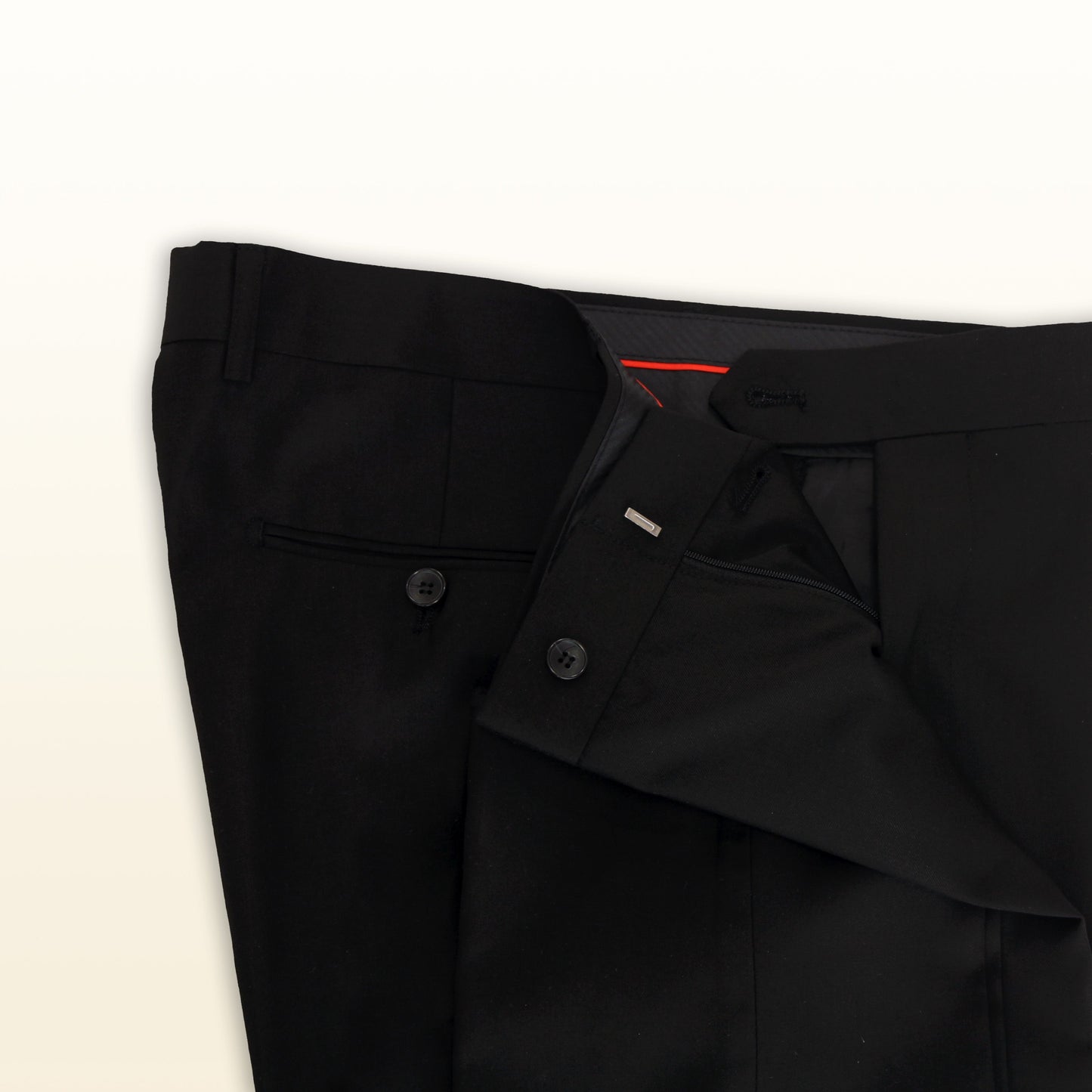 Carlo Lusso Black - Straight Slim