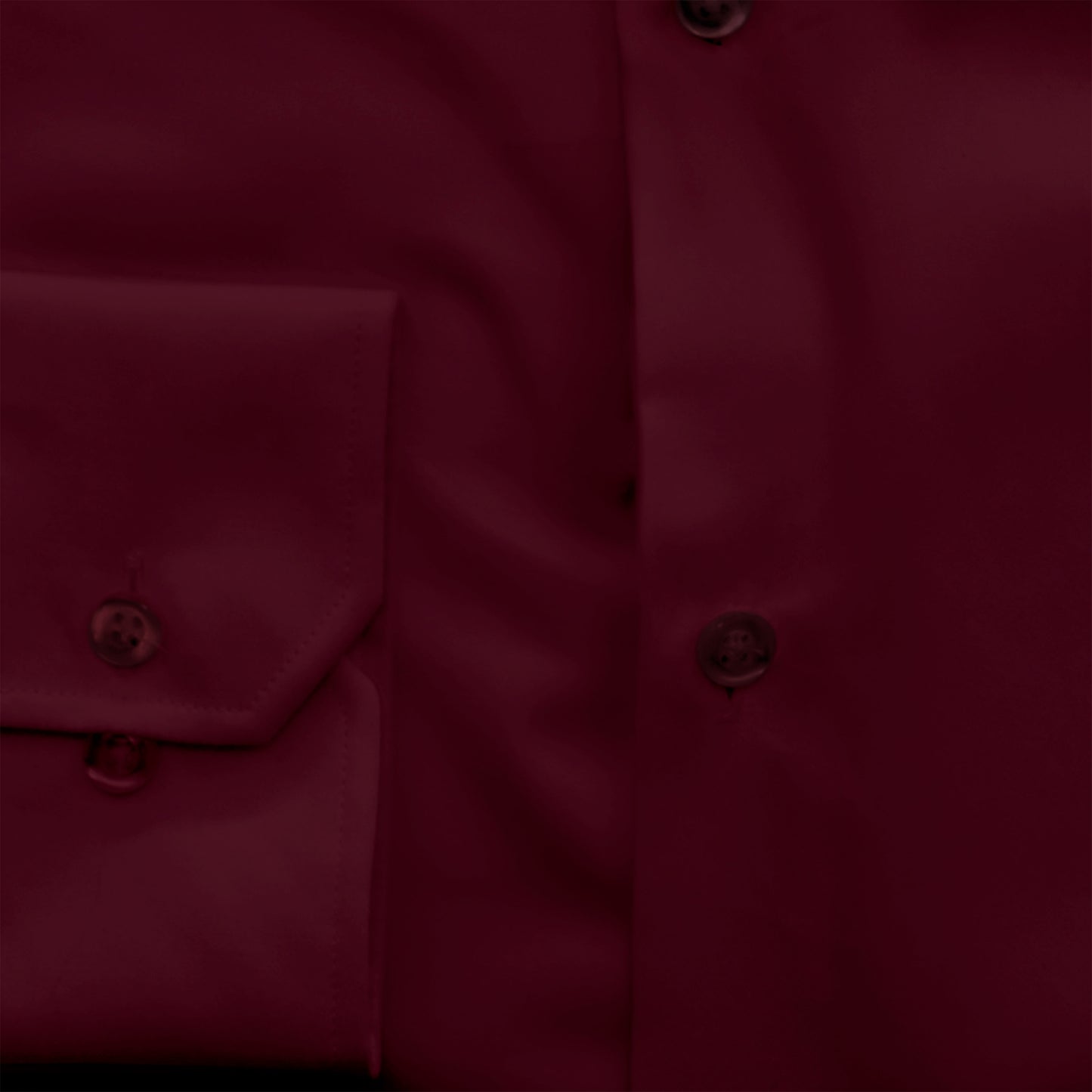 Solid Burgundy Shirt (slim Fit)