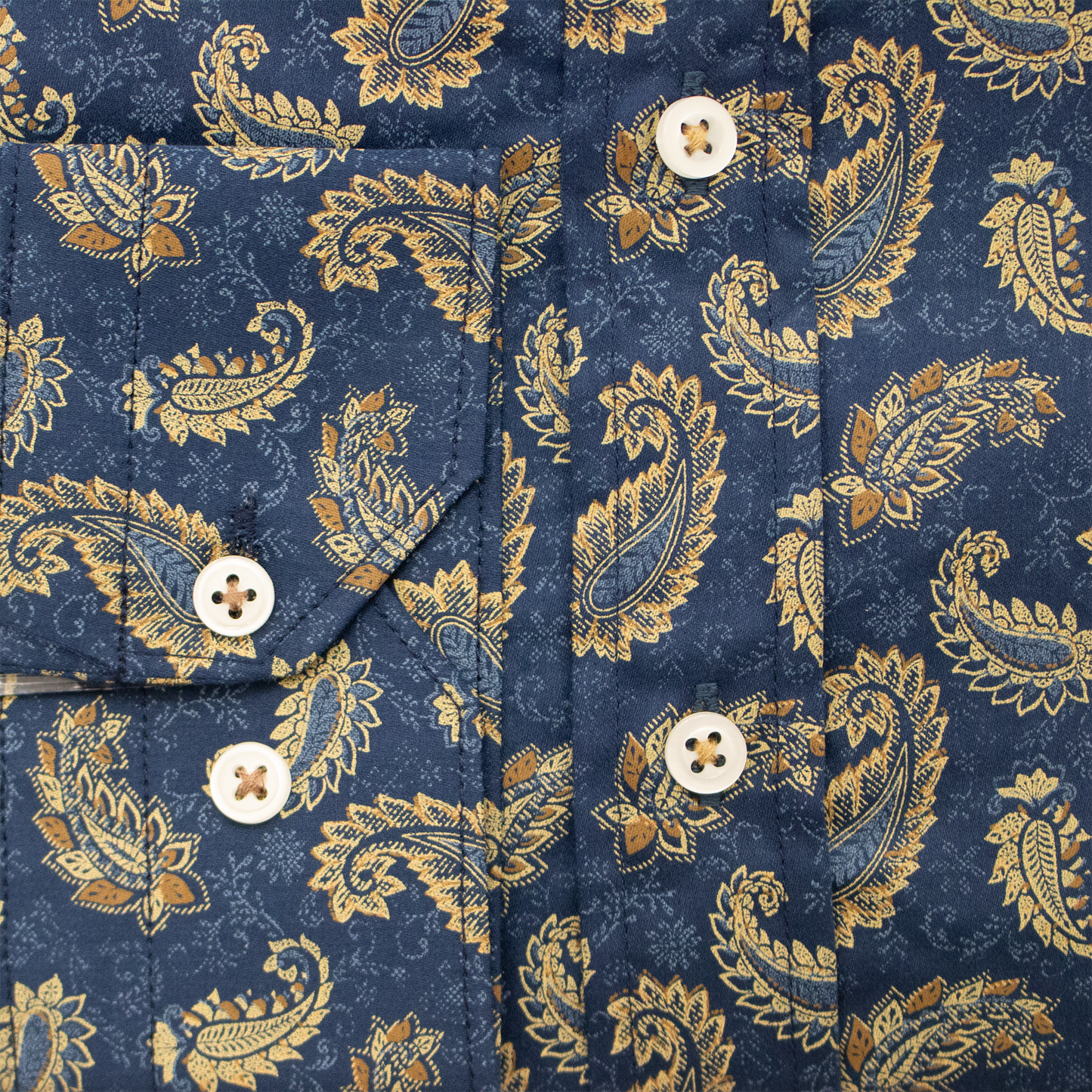 Mauro Bruni Slim Fit Shirt Blue