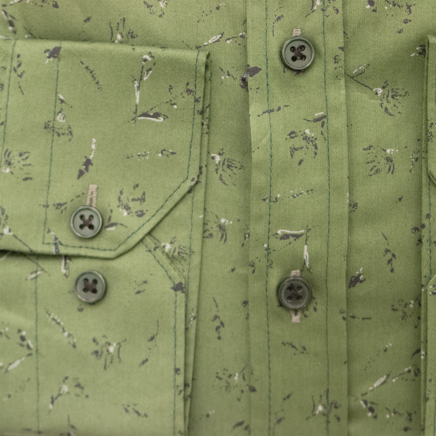 Mauro Bruni Slim Fit Shirt LightGreen