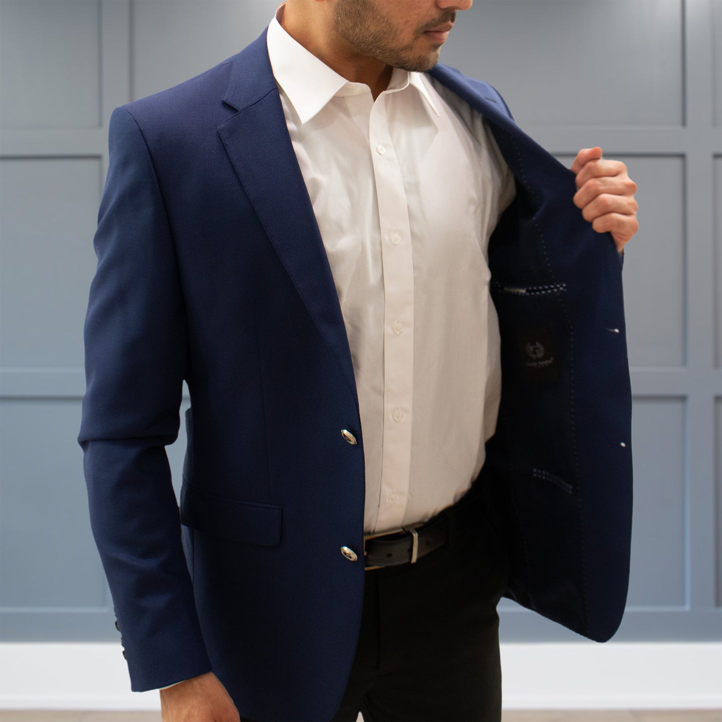 Ennio Tardini Blue - Slim Fit