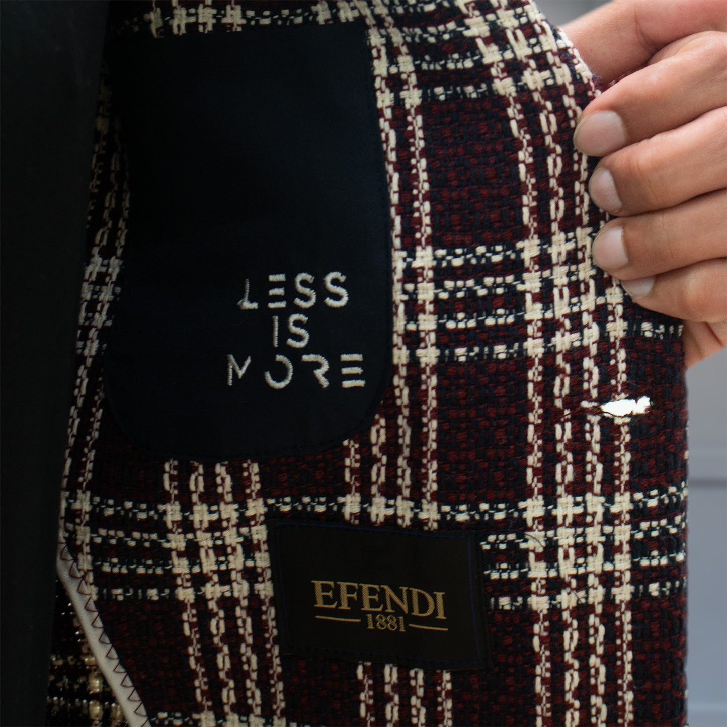 Efendi White Red - Slim Fit