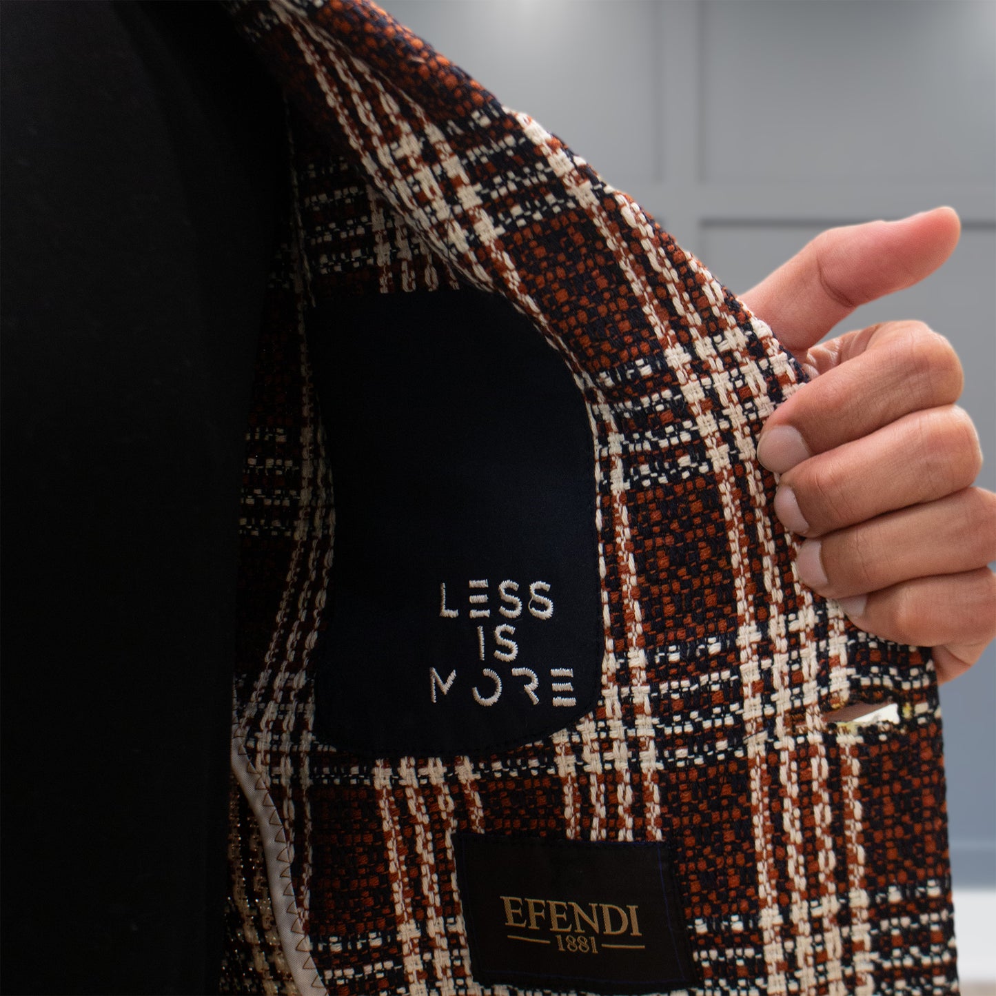 Efendi White Brown - Slim Fit