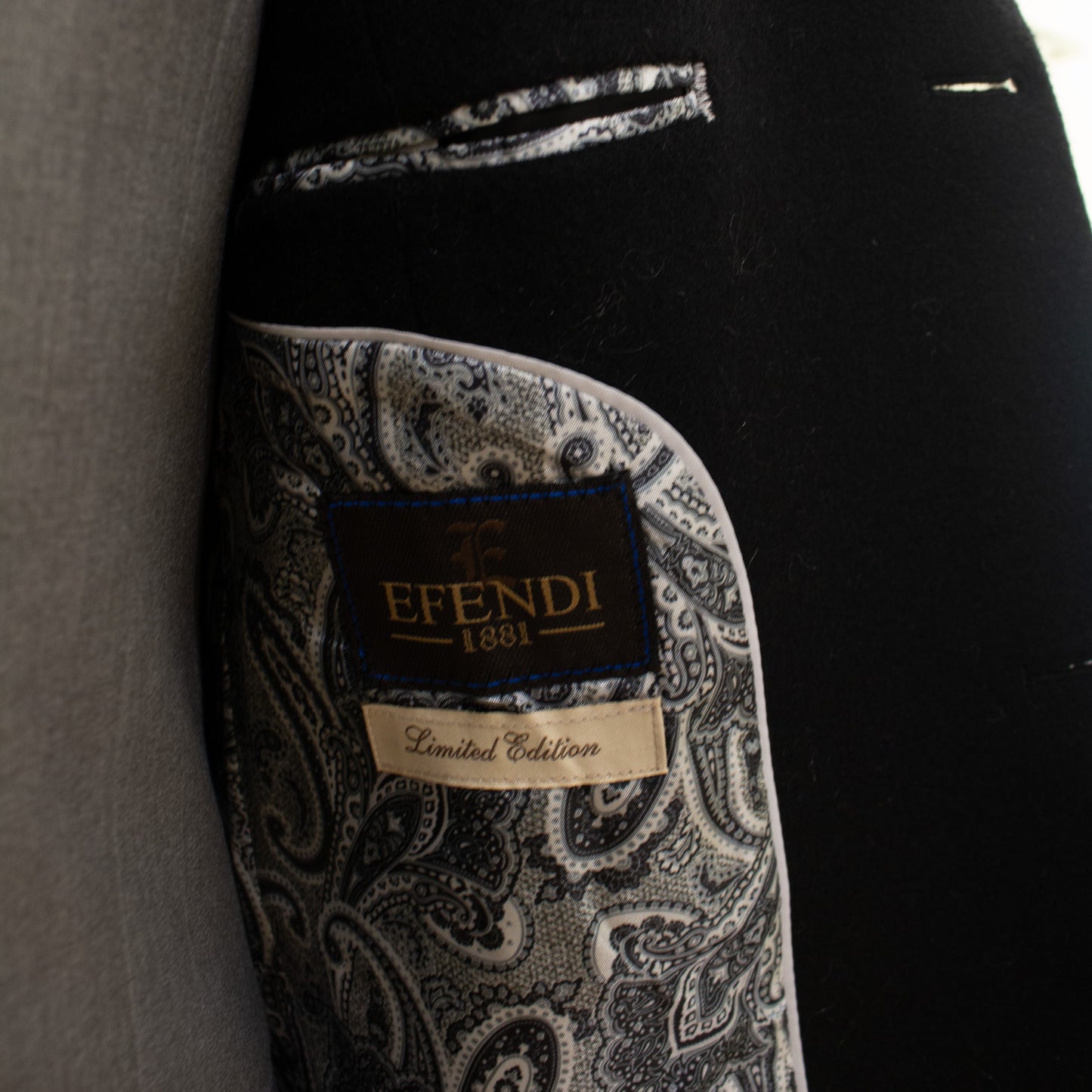 Efendi Black Long Top Coat