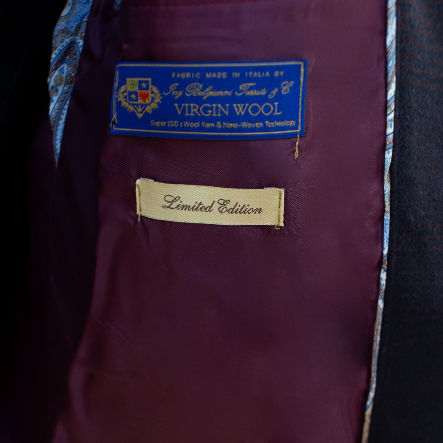 Efendi Maroon Long Top Coat