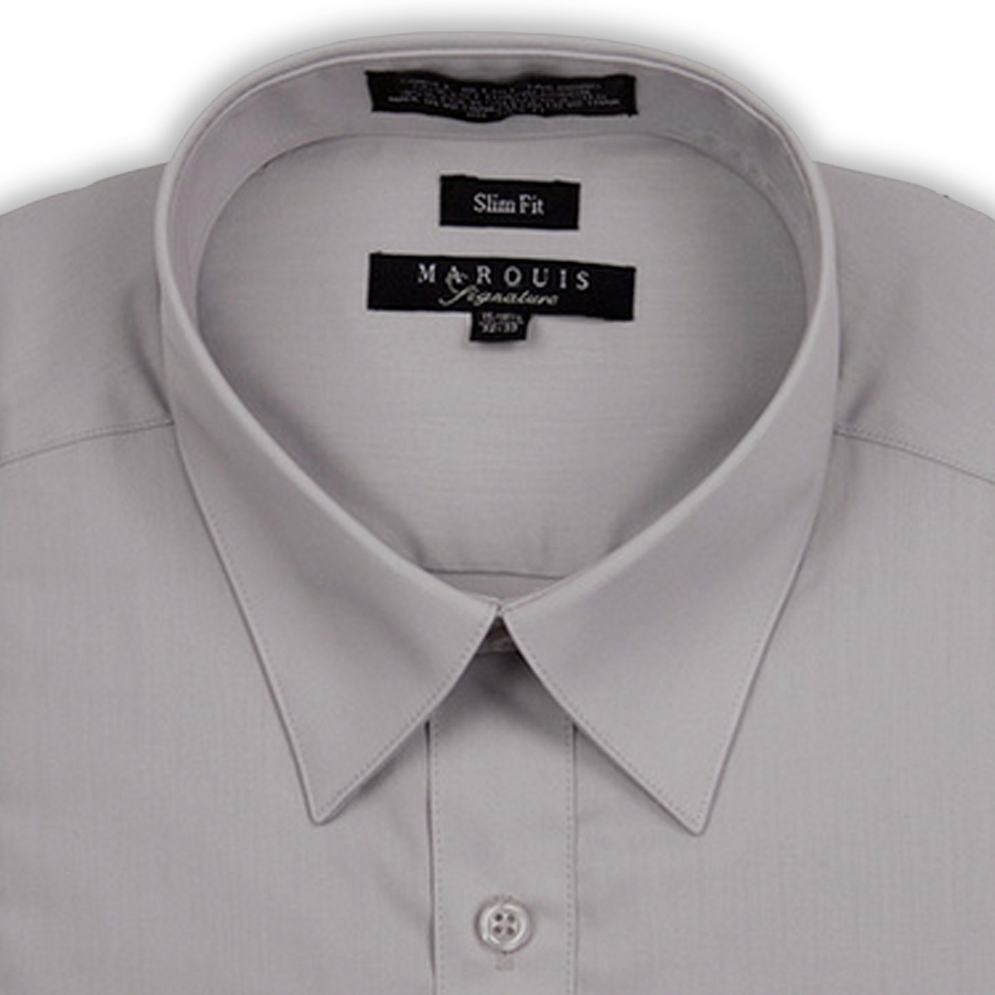 Marquis Silver Slim Fit Shirt