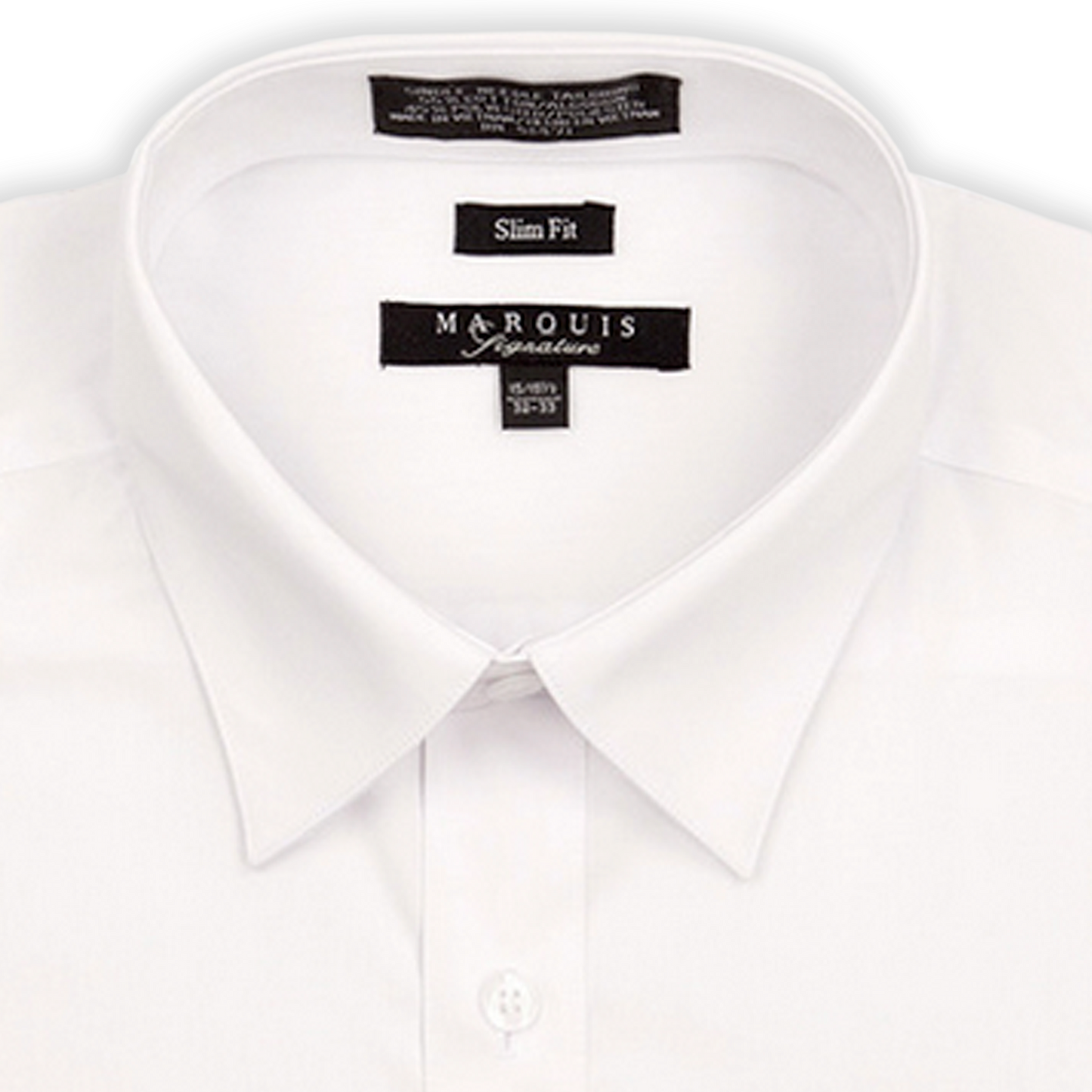 Marquis White Slim Fit Shirt