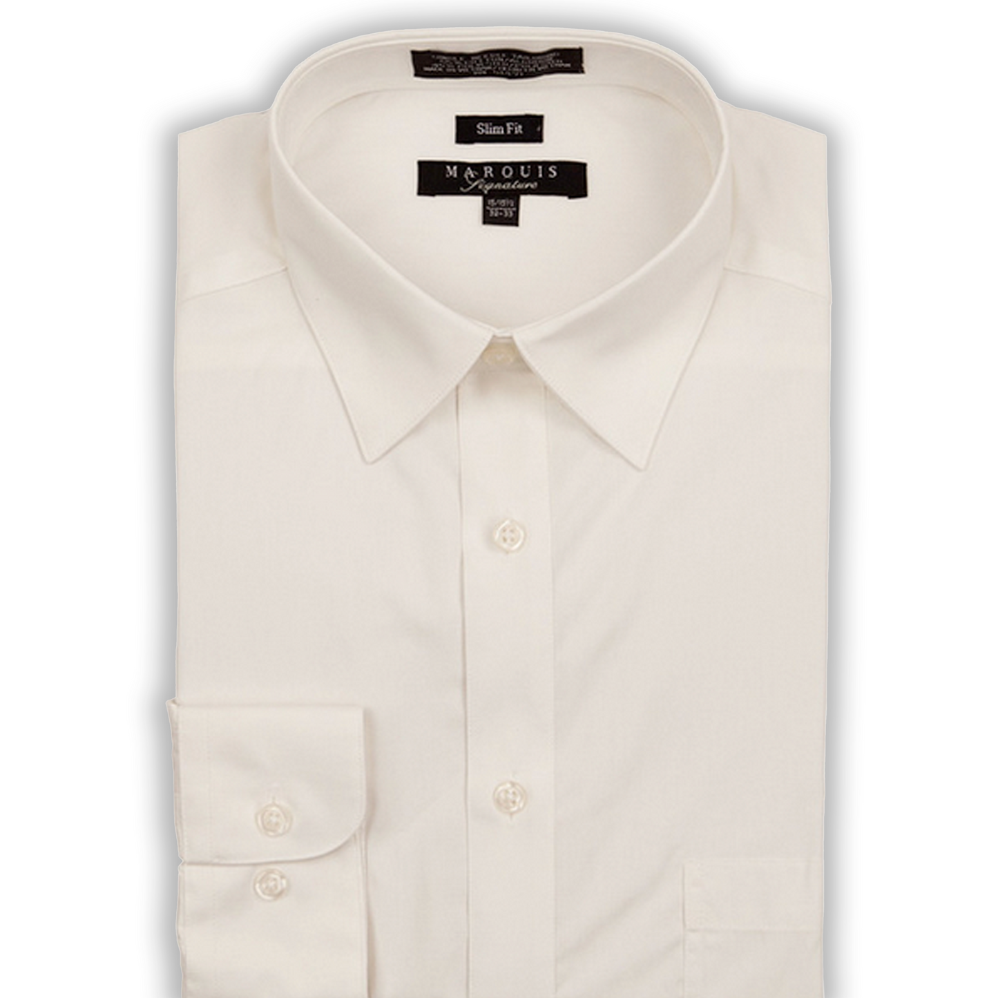 Marquis Ecru Slim Fit Shirt