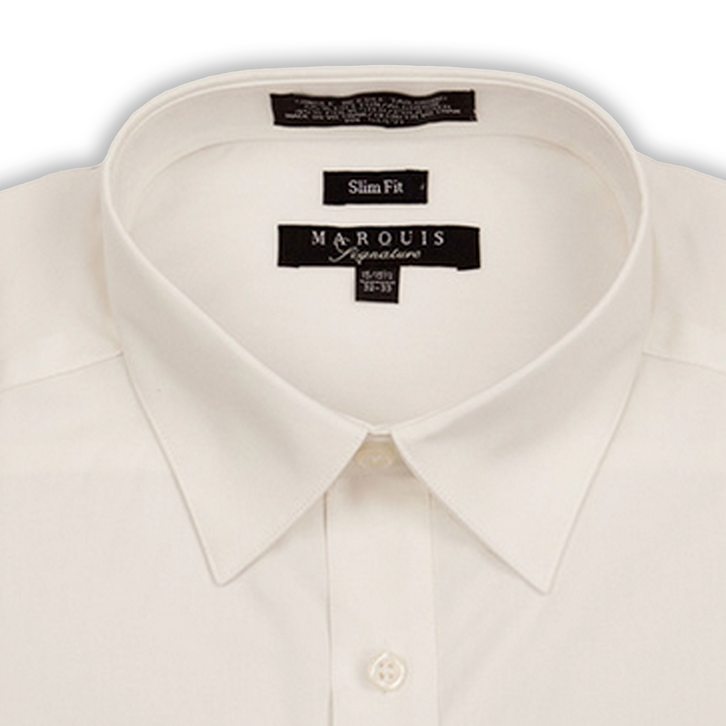Marquis Ecru Slim Fit Shirt