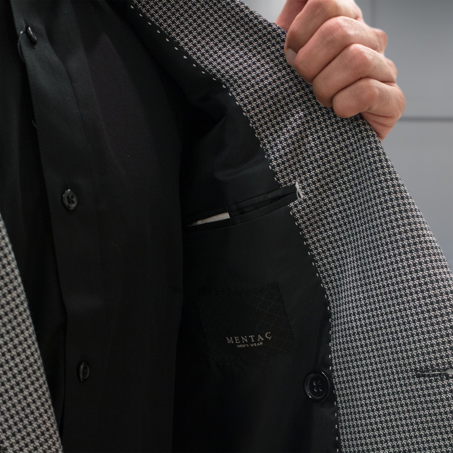 Mentac (Black & White) - Slim Fit