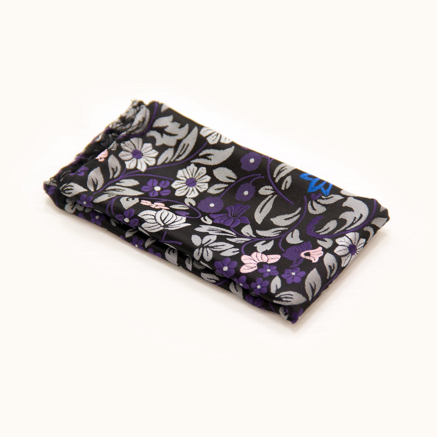 Black n Purple Bow Tie - Printed