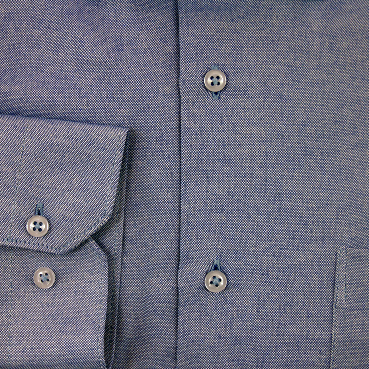 Blue Slim Fit Formal Shirt