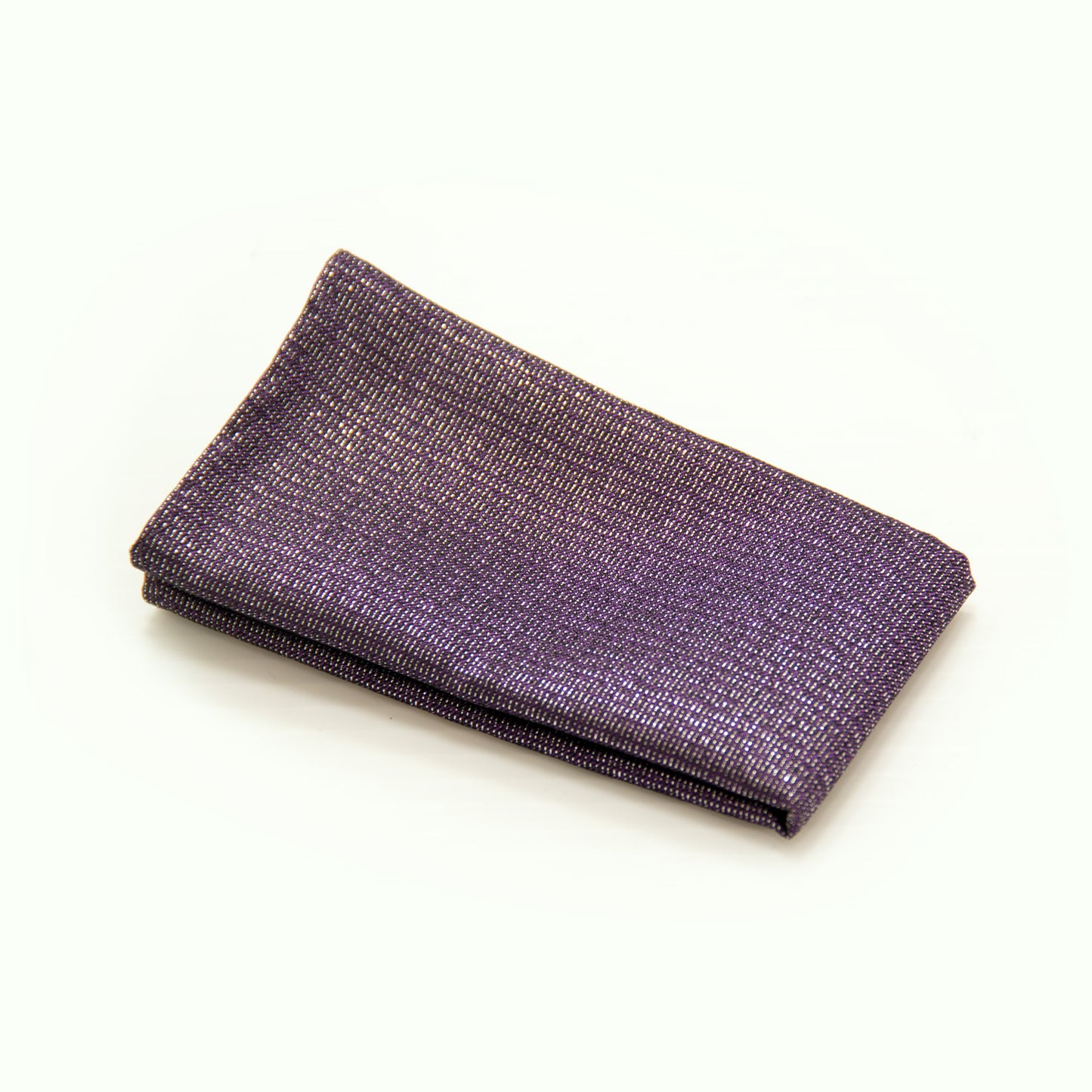 Purple n Silver Bow Tie - Printed