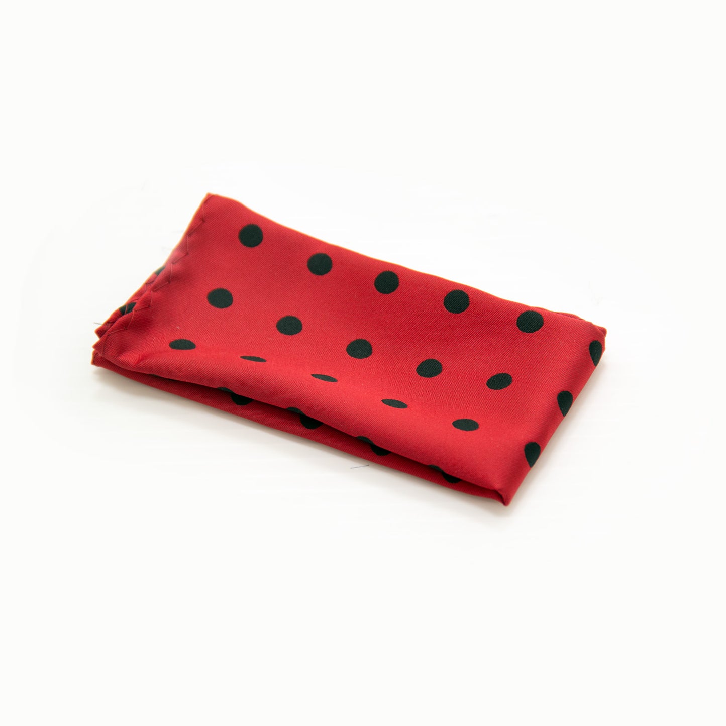 Red n Black Polka dots Bow Tie - Printed