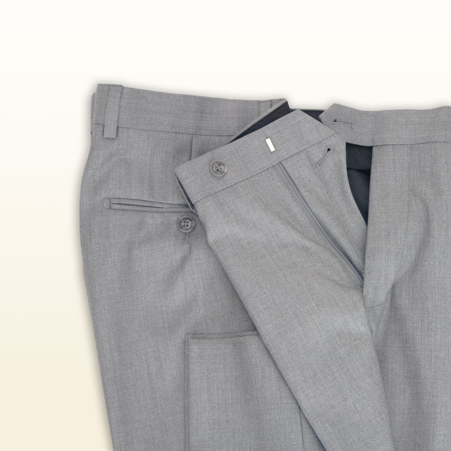 Renoir Light Grey - Slim Fit
