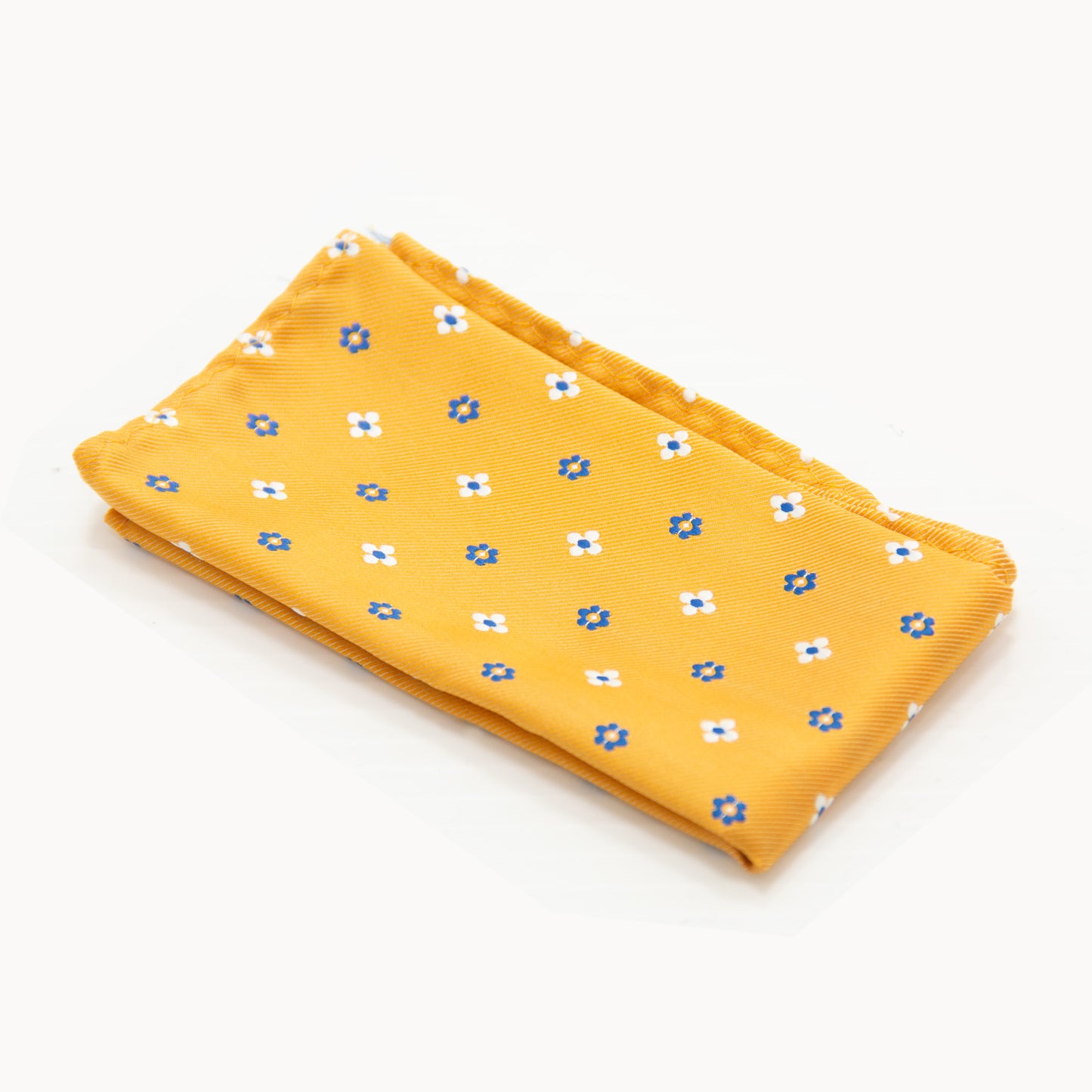 Yellow n Blue Bow Tie - Printed