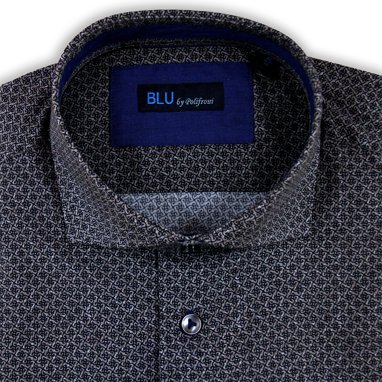 Purple Blue Formal Shirt