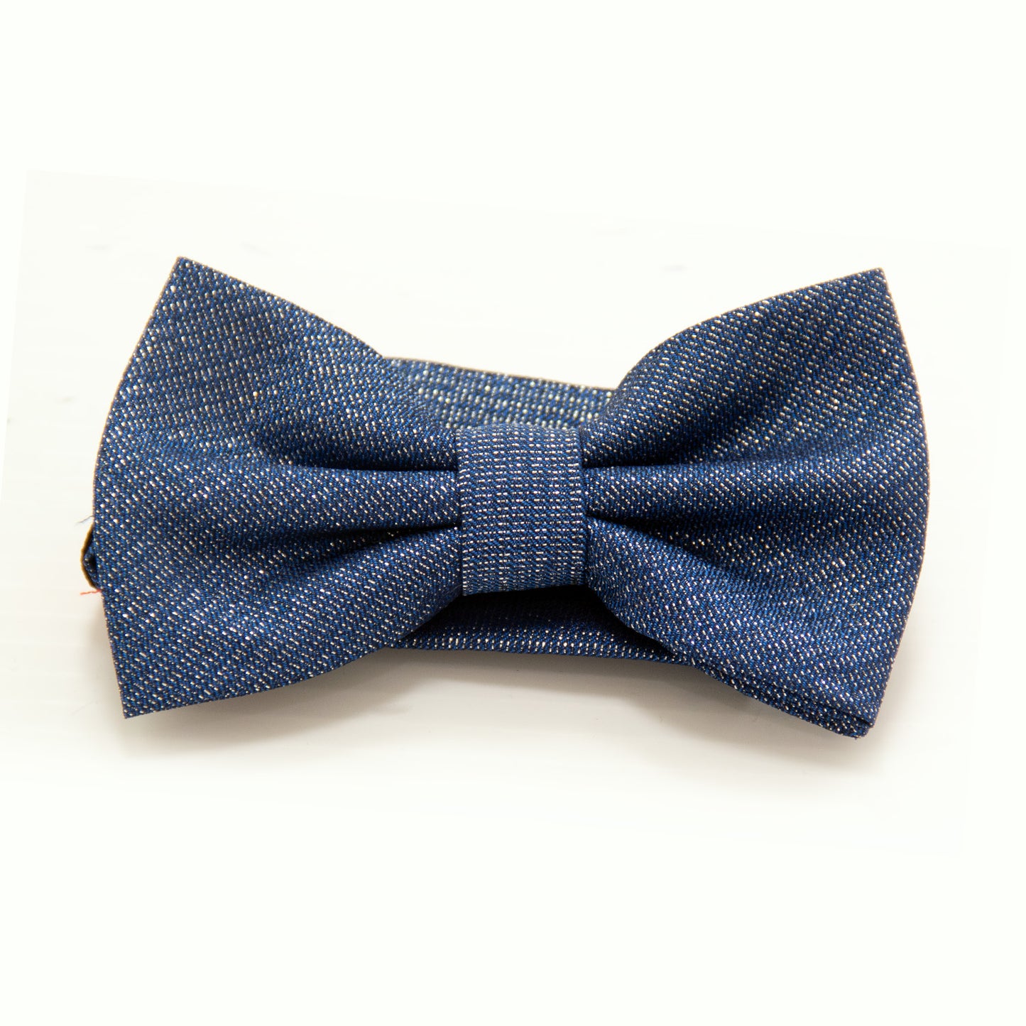 Noeud Papillon Bleu et Argent - Imprimé