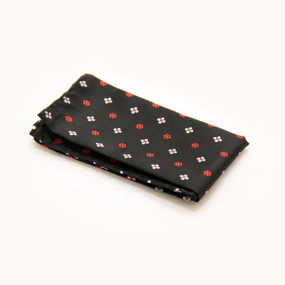 Nœud papillon noir et rouge - Imprimé