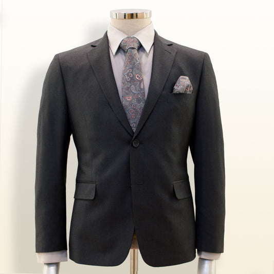 Bertolini Gris Charbon - Coupe Slim