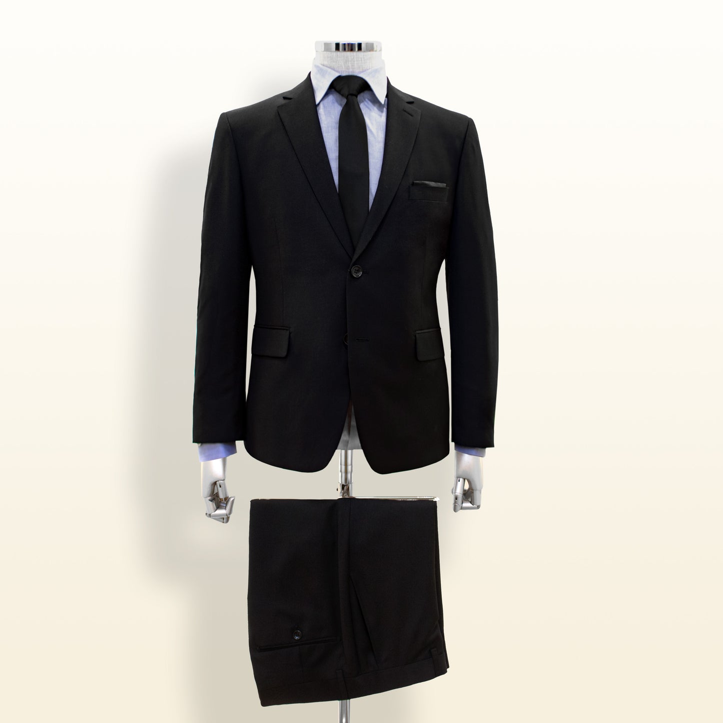 Bertolini Noir - Coupe Slim