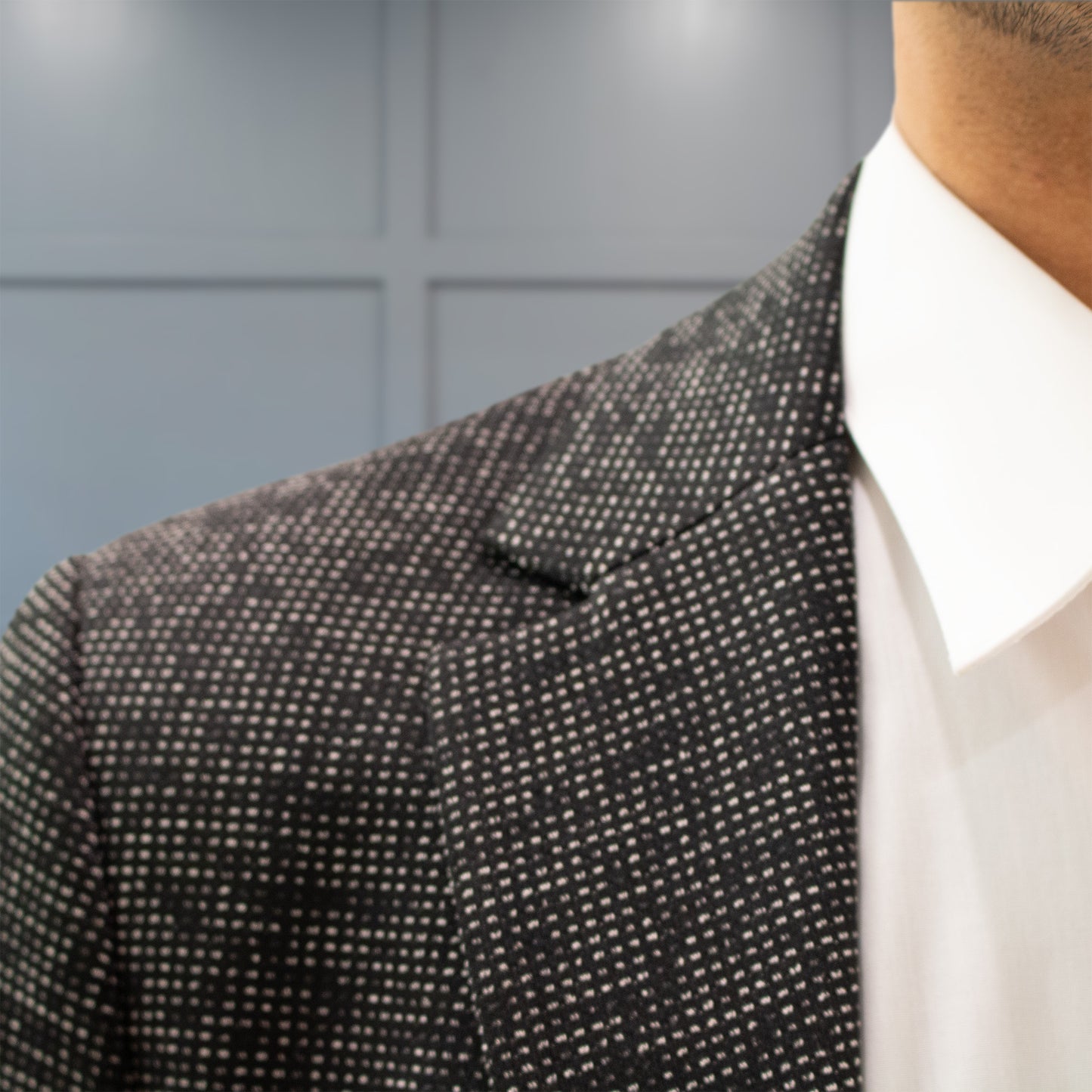 Sergio Black/White - Slim Fit