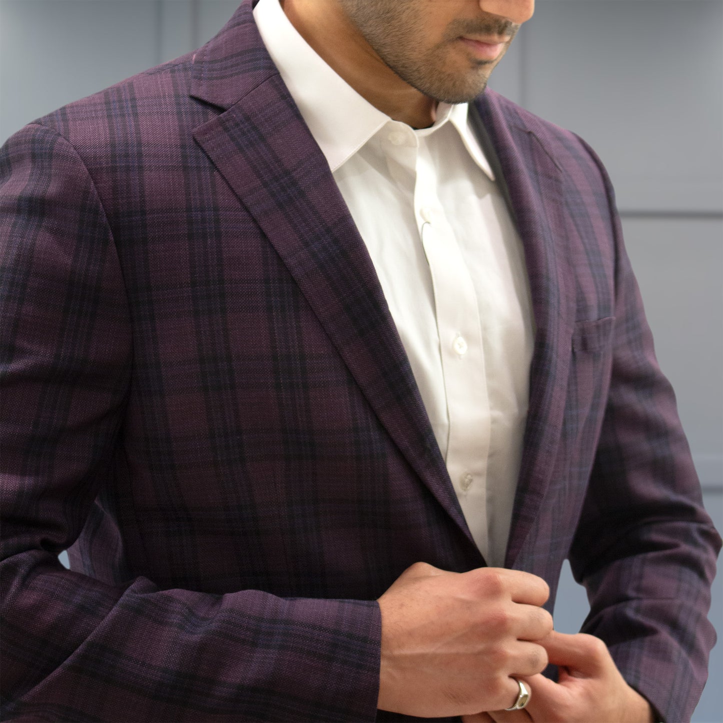 Bertolini Bleu Foncé - Coupe Slim