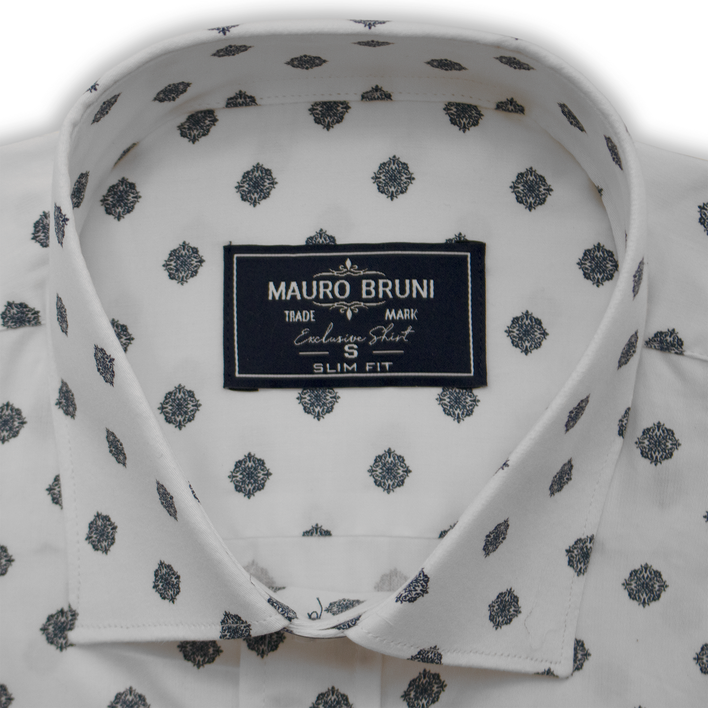 Mauro Bruni Slim Fit Shirt WhiteB