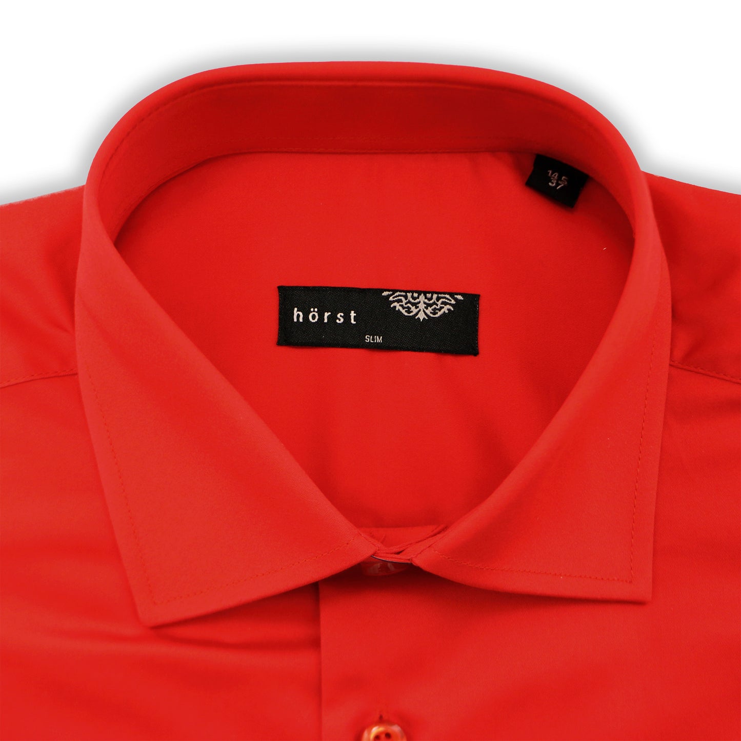 Solid Red Shirt (slim Fit)