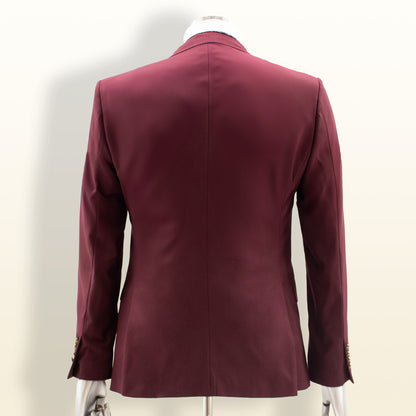 Tony Zenn Burgundy - Slim Fit