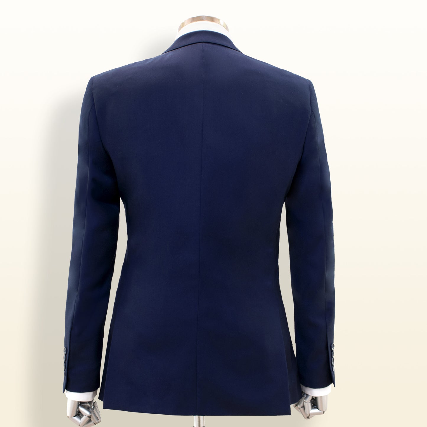 Carlo Lusso Bleu Foncé - Droit Slim