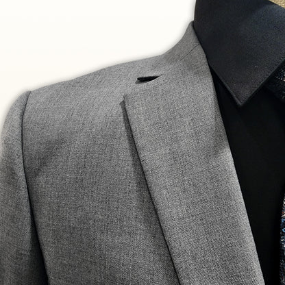 Carlo Lusso Gris - Droit Slim