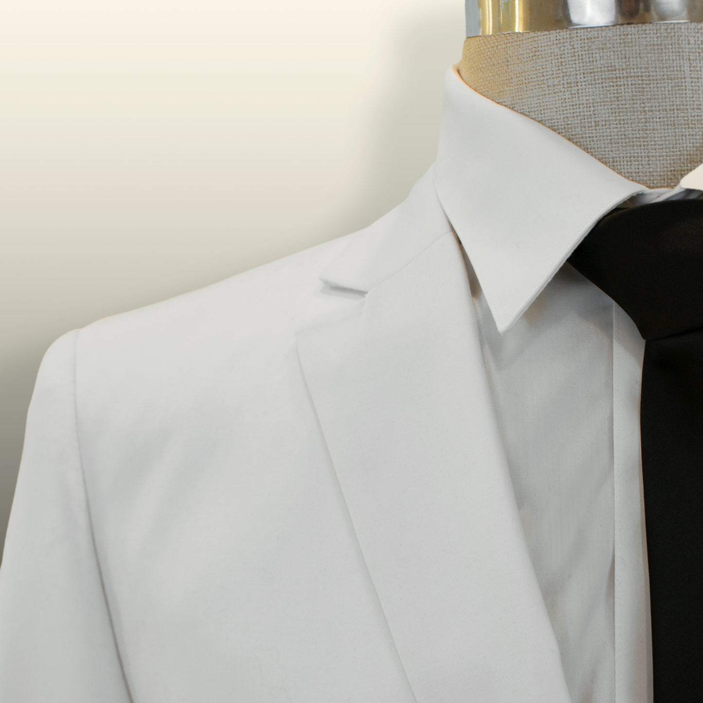 Carlo Lusso Blanc - Droit Slim