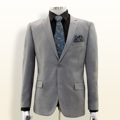 Carlo Lusso Gris - Droit Slim