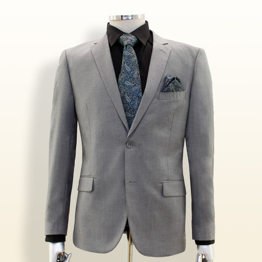 Carlo Lusso Gris - Droit Slim