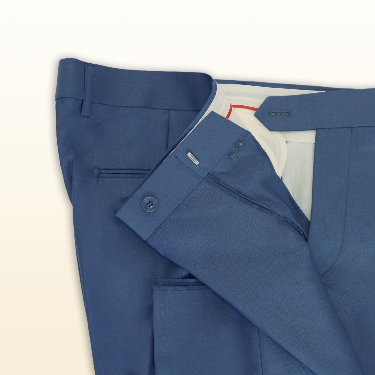 Carlo Lusso Bleu Clair - Droit Slim