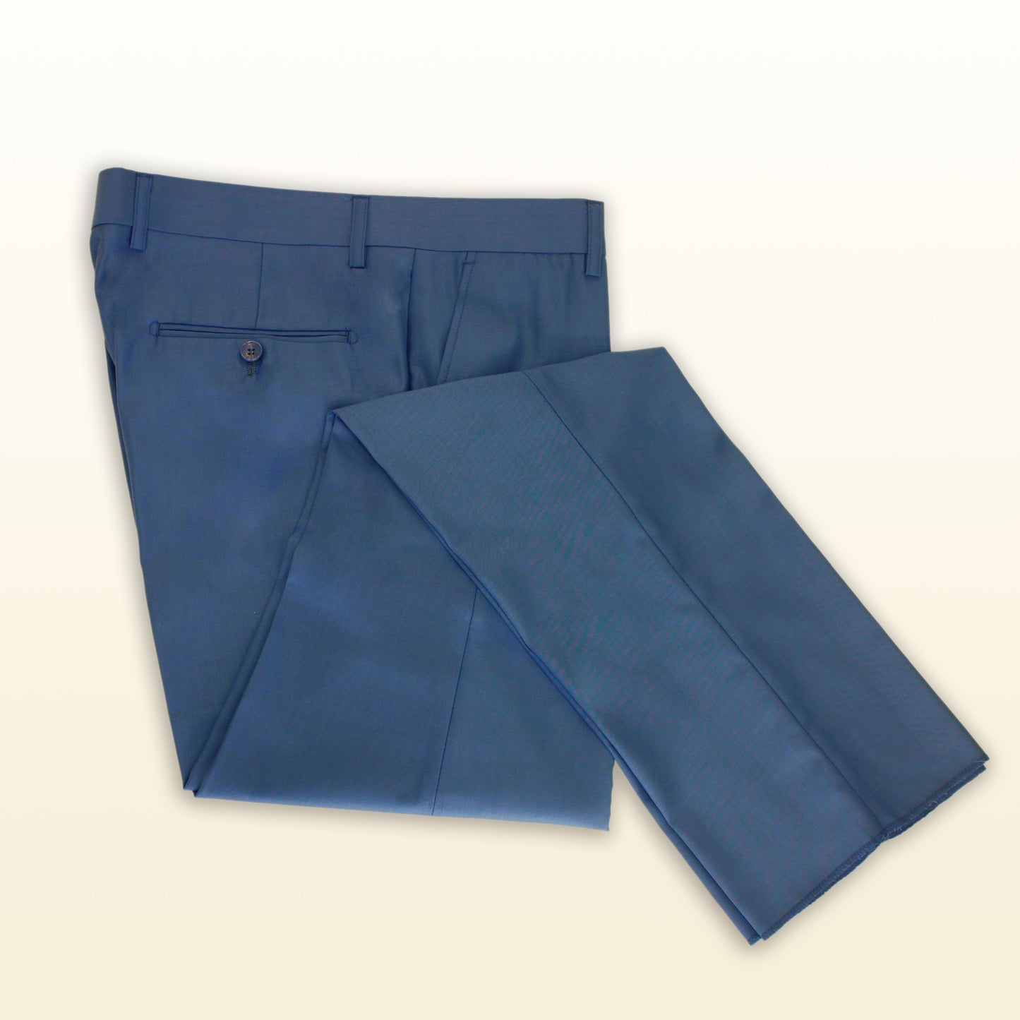 Carlo Lusso Bleu Clair - Droit Slim