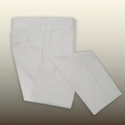Carlo Lusso Blanc - Droit Slim