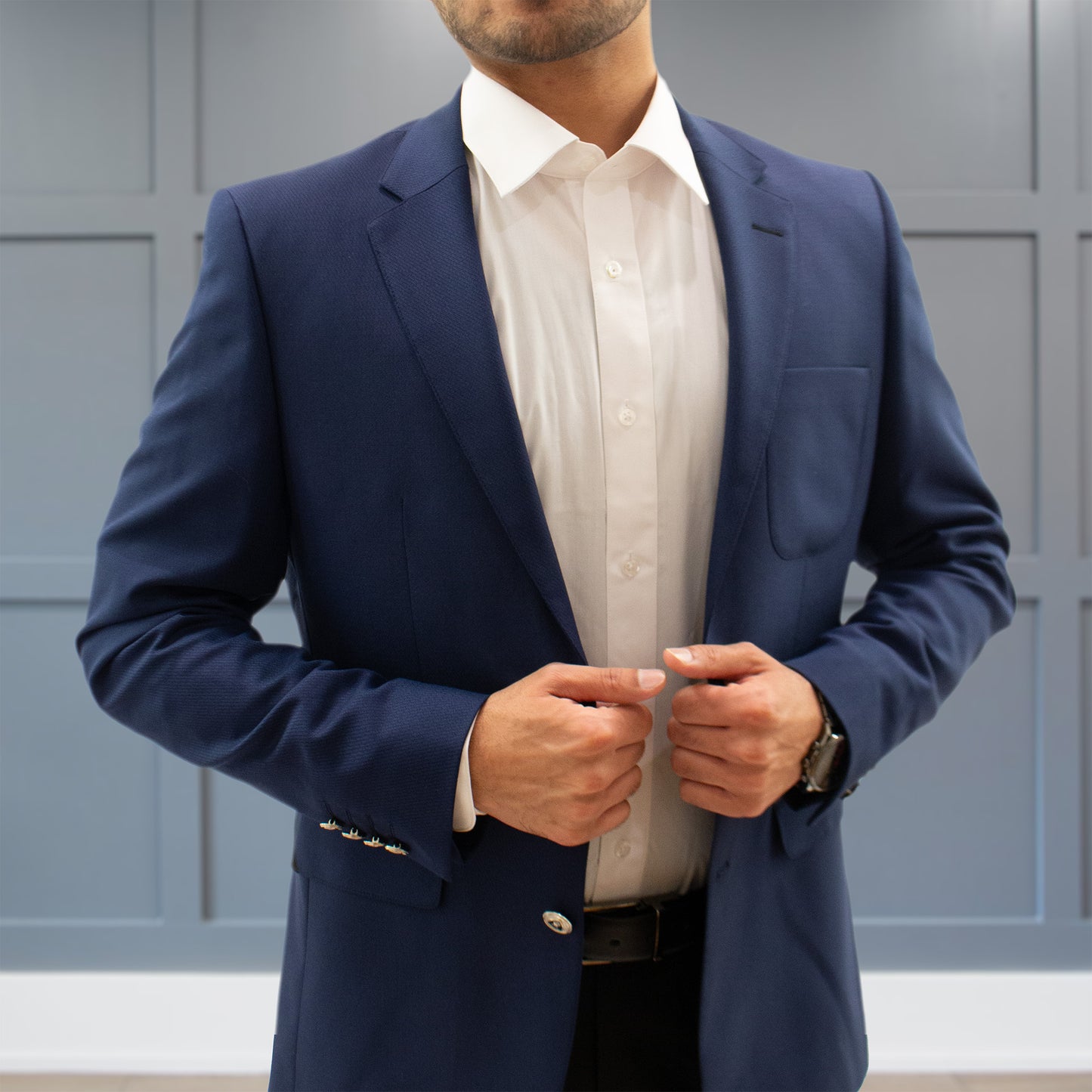 Ennio Tardini Blue - Slim Fit