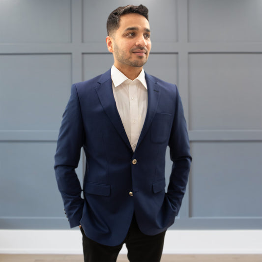 Ennio Tardini Blue - Slim Fit